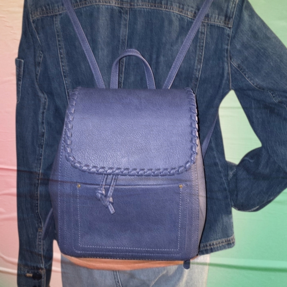 Style & Co Blue Backpack (PUR18)